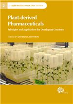 Book cover for Plant-derived pharmaceuticals: principles and applications for developing countries.