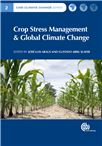 Cover for Crop stress management and global climate change.