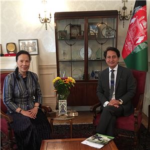 Afghan ambassador