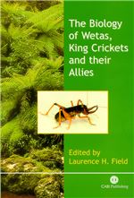 Book cover for The biology of wetas, king crickets and their allies.