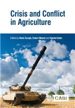 Book cover for Crisis and conflict in agriculture.