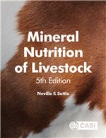 Book cover for Mineral nutrition of livestock.