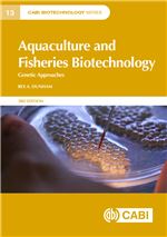 Book cover for Aquaculture and fisheries biotechnology: genetic approaches.