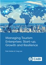 Book cover for Managing tourism enterprises: start-up, growth and resilience.