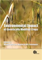 Book cover for Environmental impact of genetically modified crops.