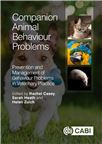 Cover for Companion animal behaviour problems: prevention and management of behaviour problems in veterinary practice.