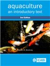 Cover for Aquaculture: an introductory text.