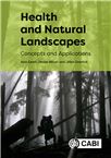 Cover for Health and natural landscapes: concepts and applications.
