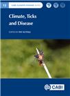 Cover for Climate, ticks and disease.