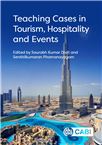 Cover for Teaching cases in tourism, hospitality and events.