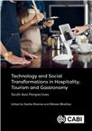 Cover for Technology and social transformations in hospitality, tourism and gastronomy.