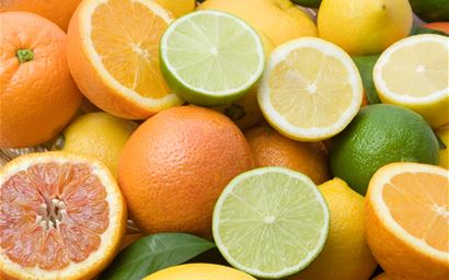 "Lemon, lime, tangerine, orange  and grapefruit background"