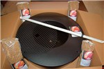 'Snail Busters' apple snail trap Snail Busters apple snail trap as delivered for deployment to control apple snails. The traps use bait to attract adults into the contraption.