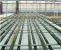 Tubular reactor plant Tubular reactor plant with two horizontal layers of tubes (diameter 0.1 m; length of loops 400 m. Total volume: 4 m³.