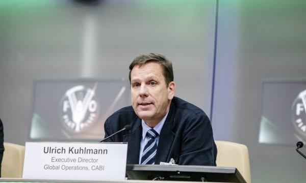 Dr Ulrich Kuhlmann at FAO