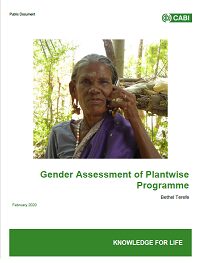 Gender Assessment of Plantwise Programme