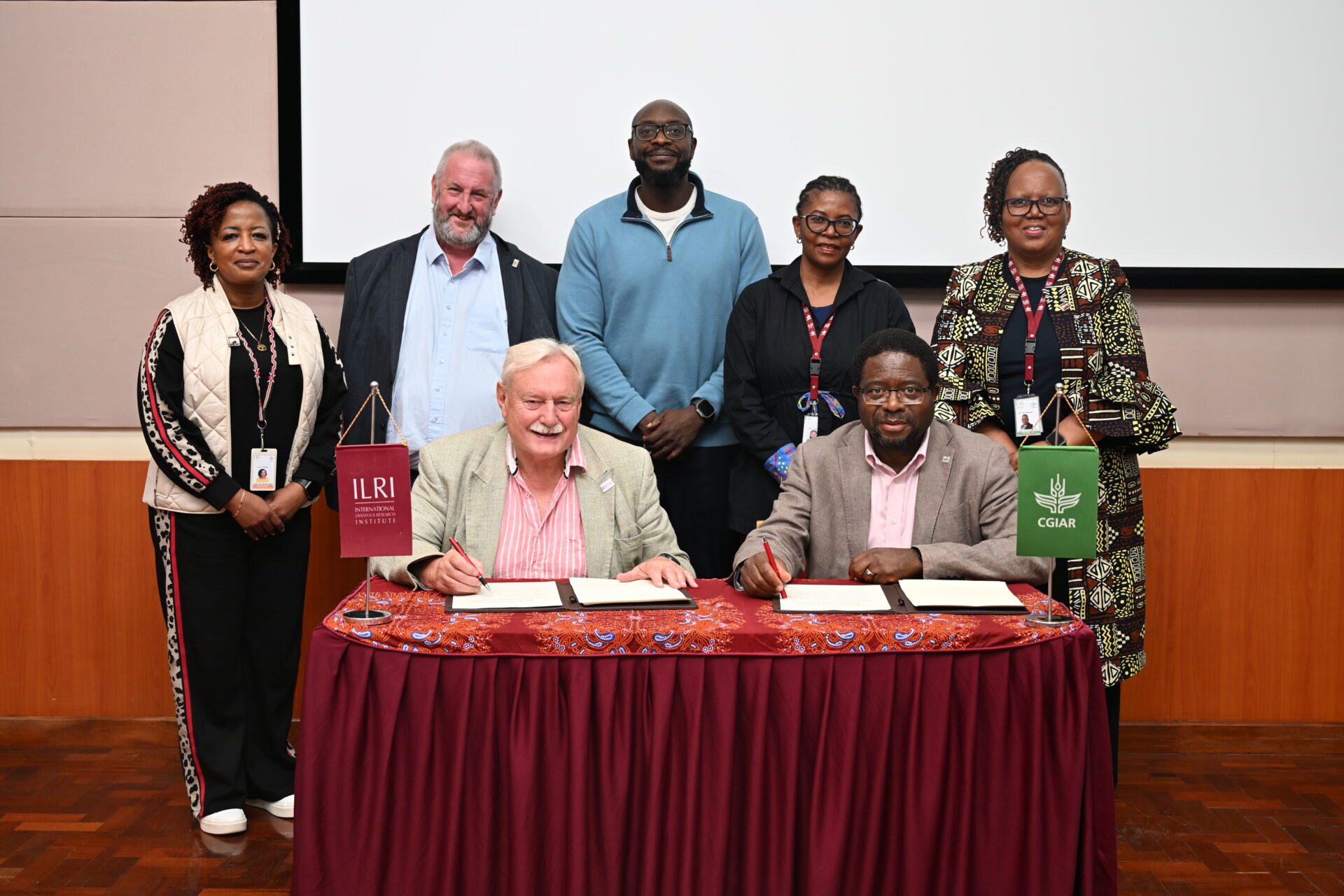 Group photo after the ILRI-SRUC MoU signing, 11 September 2026 (Photo by Wangari ILRI)