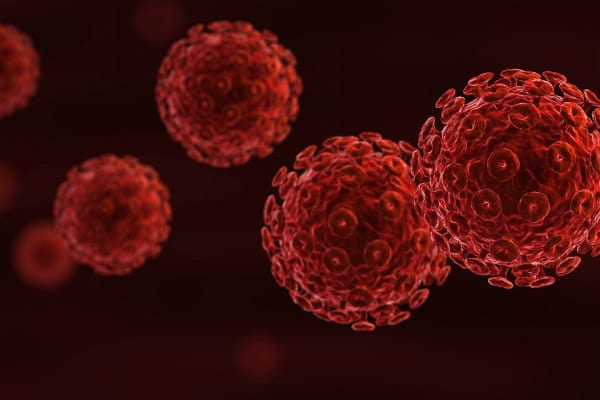 Swarm of human immunodeficiency virus.