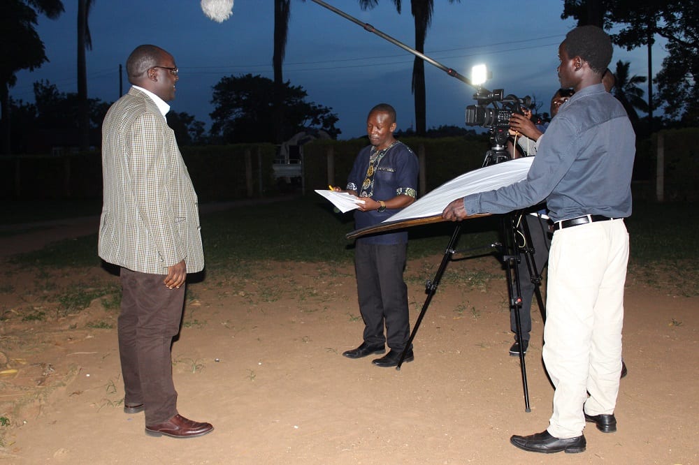 Journalist interview