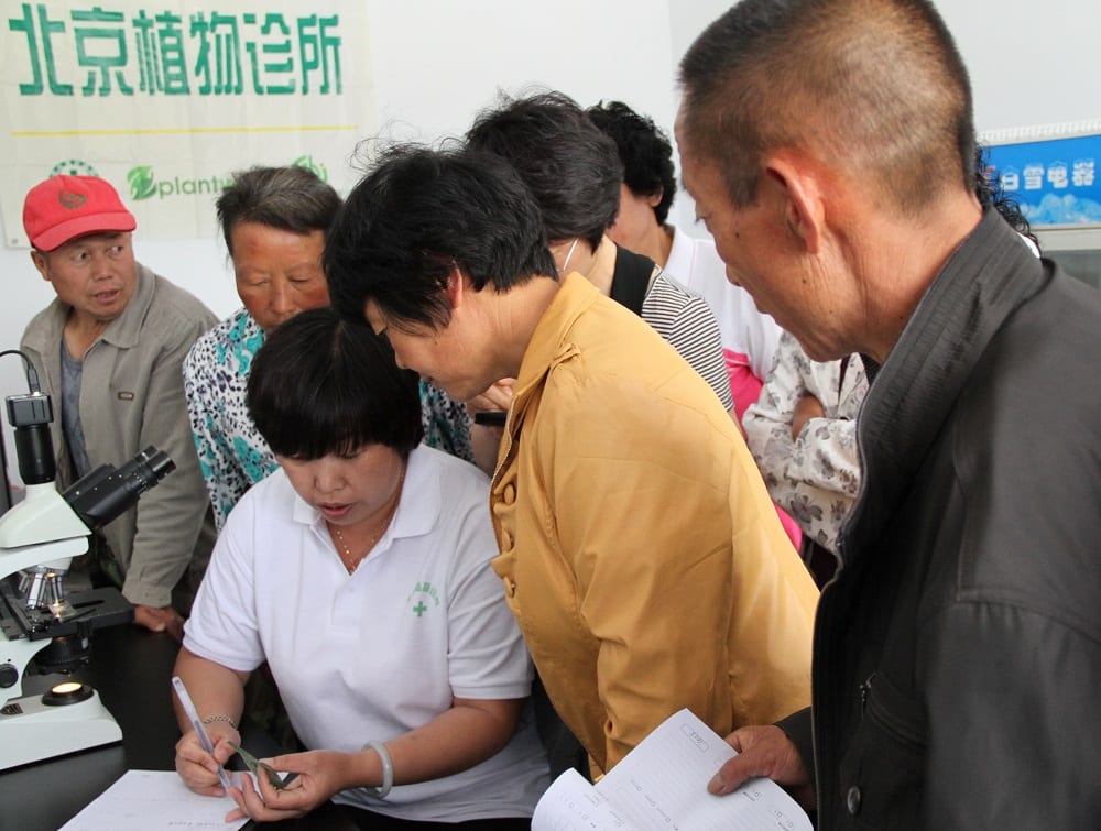 Plantwise clinic - Beijing