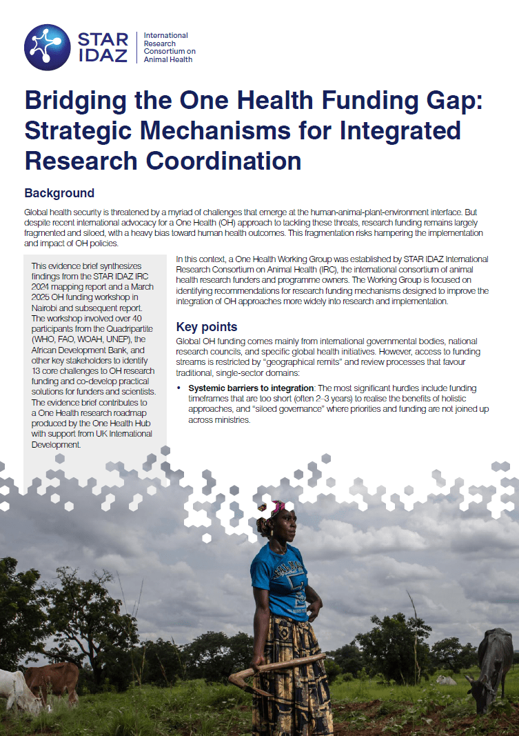 Bridging the One Health Funding Gap: Strategic Mechanisms for ...