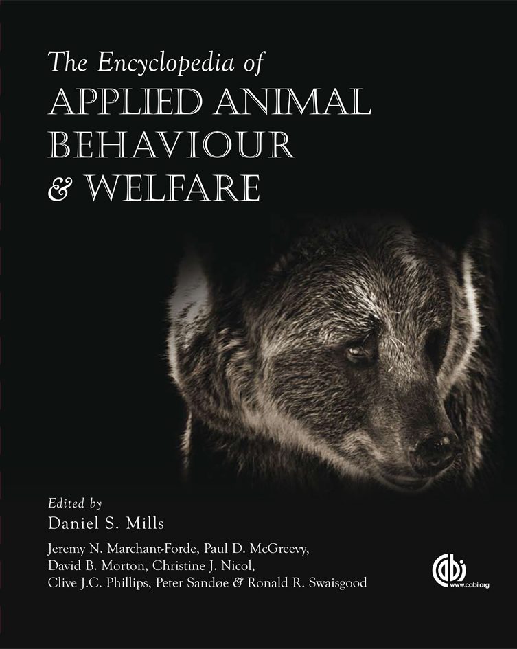 Encyclopedia Of Applied Animal Behaviour And Welfare Cabi Org