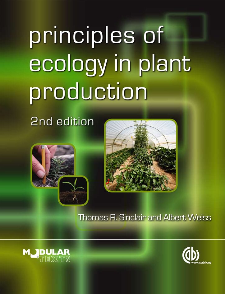 Principles Of Ecology In Plant Production Cabi Org