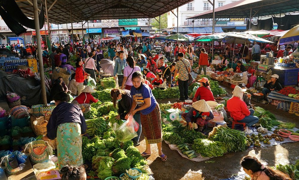 Market in vietnam